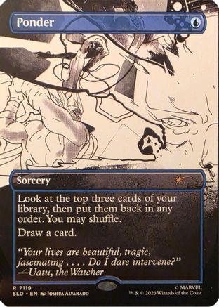 Image of Ponder (7119) (SLD-7119) - Secret Lair Drop Series