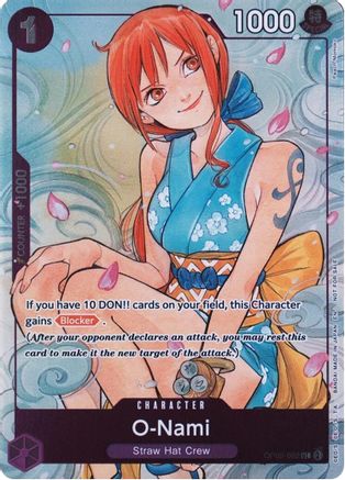 Image of O-Nami (Dash Pack 2025) (OP05-062) - One Piece Promotion Cards Foil