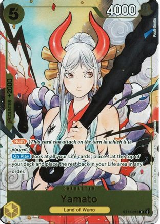 Image of Yamato (Dash Pack 2025) (ST13-016) - One Piece Promotion Cards Foil