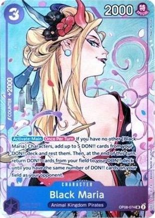 Image of Black Maria (Dash Pack 2025) (OP08-074) - One Piece Promotion Cards Foil