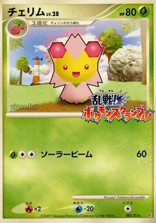 Image of Cherrim (002/016) - Melee Pokemon Scramble