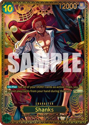 Image of Shanks (OP13-028) (SP) (OP13-028) - The World's Strongest Warriors Foil