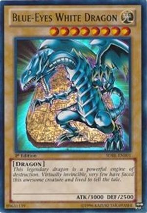 Image of Blue-Eyes White Dragon (SDBE-EN001) - Structure Deck: Saga of Blue-Eyes White Dragon Unlimited
