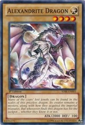 Image of Alexandrite Dragon (SDBE-EN003) - Structure Deck: Saga of Blue-Eyes White Dragon 1st Edition