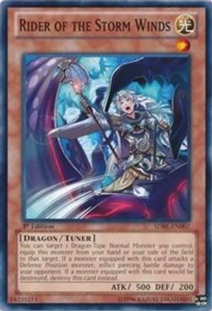 Image of Rider of the Storm Winds (SDBE-EN007) - Structure Deck: Saga of Blue-Eyes White Dragon Unlimited