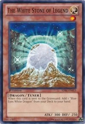 Image of The White Stone of Legend (SDBE-EN013) - Structure Deck: Saga of Blue-Eyes White Dragon 1st Edition