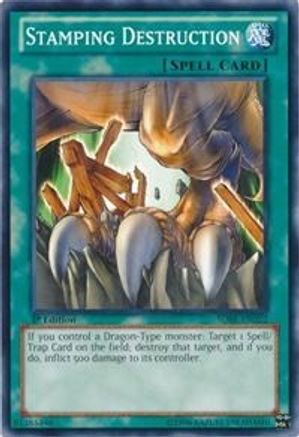 Image of Stamping Destruction (SDBE-EN022) - Structure Deck: Saga of Blue-Eyes White Dragon 1st Edition