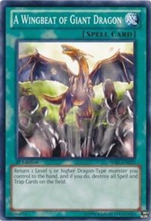 Image of A Wingbeat of Giant Dragon (SDBE-EN023) - Structure Deck: Saga of Blue-Eyes White Dragon 1st Edition