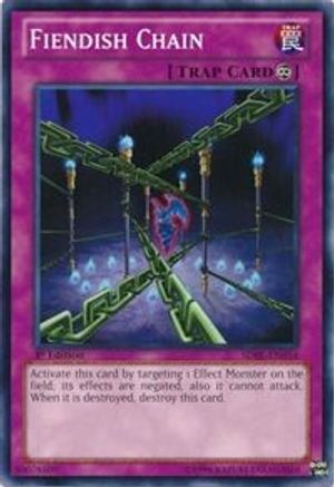 Image of Fiendish Chain (SDBE-EN034) - Structure Deck: Saga of Blue-Eyes White Dragon Unlimited