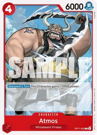 Image of Atmos (OP17-002) - The World's Strongest Warriors