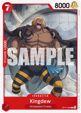 Image of Kingdew (OP17-006) - The World's Strongest Warriors