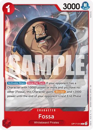 Image of Fossa (OP17-010) - The World's Strongest Warriors