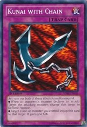 Image of Kunai with Chain (SDBE-EN035) - Structure Deck: Saga of Blue-Eyes White Dragon 1st Edition
