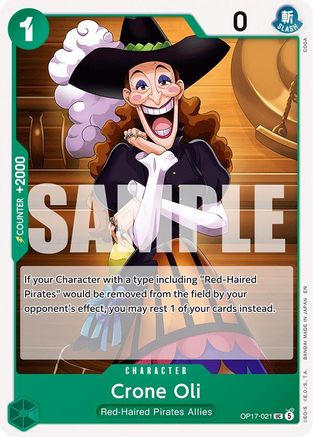 Image of Crone Oil (OP17-021) - The World's Strongest Warriors
