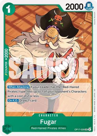 Image of Fugar (OP17-026) - The World's Strongest Warriors