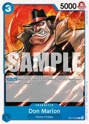 Image of Don Marlon (OP17-052) - The World's Strongest Warriors