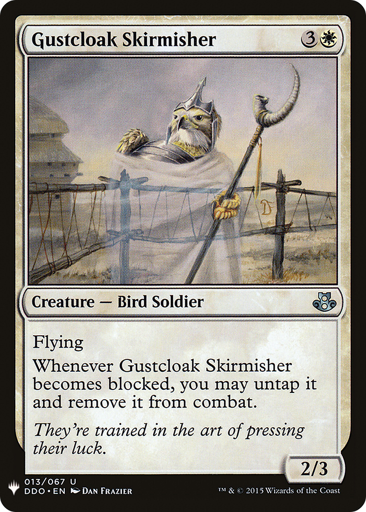 Image of Gustcloak Skirmisher (LIST-DDO-13) - The List