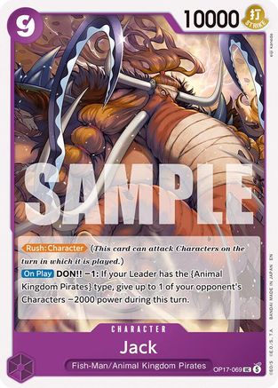 Image of Jack (OP17-069) - The World's Strongest Warriors