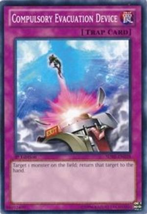 Image of Compulsory Evacuation Device (SDBE-EN038) - Structure Deck: Saga of Blue-Eyes White Dragon 1st Edition