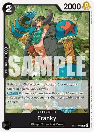 Image of Franky (OP17-090) - The World's Strongest Warriors