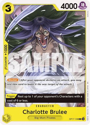 Image of Charlotte Brulee (OP17-108) - The World's Strongest Warriors