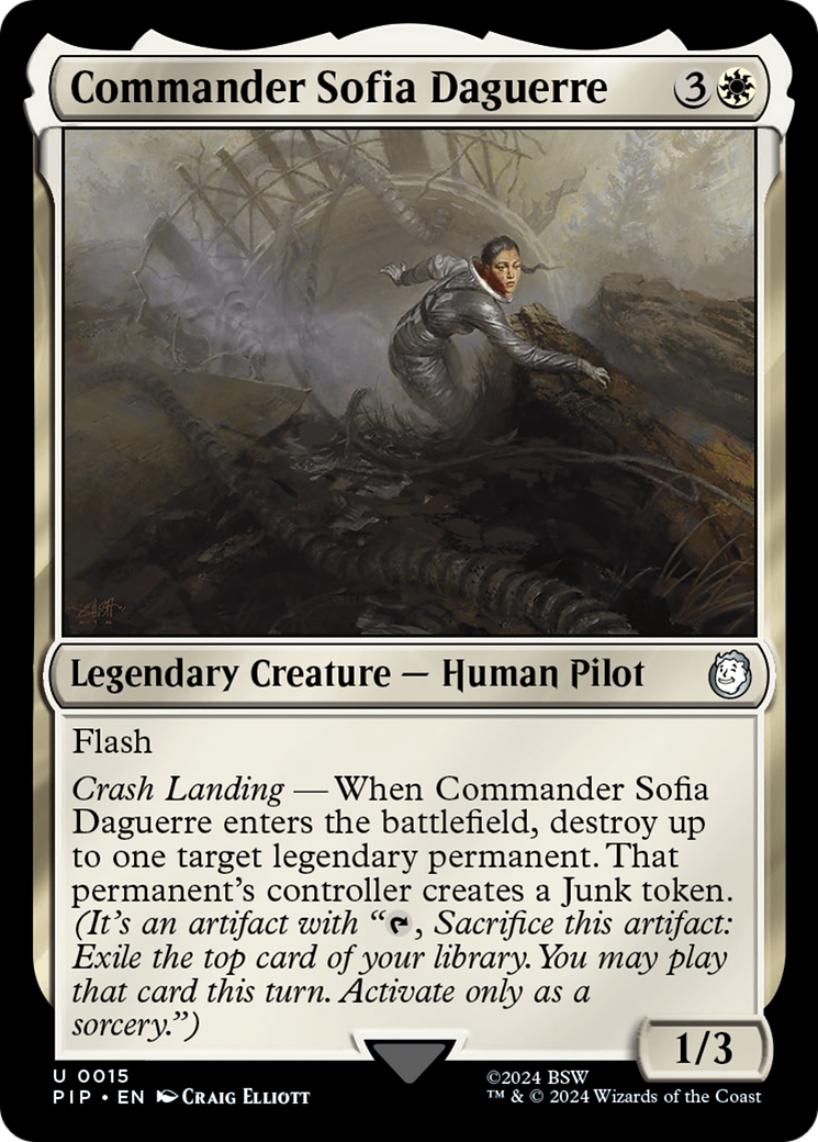 Image of Commander Sofia Daguerre (PIP-015) - Fallout Foil