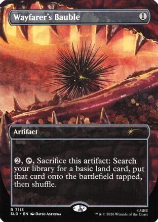 Image of Wayfarer's Bauble (7113) (SLD-7113) - Secret Lair Drop Series Foil