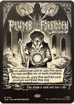 Image of Plumb the Forbidden (SLD-7114) - Secret Lair Drop Series Foil