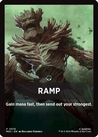 Image of Ramp Theme Card (MSC-010) - Commander: Marvel Super Heroes