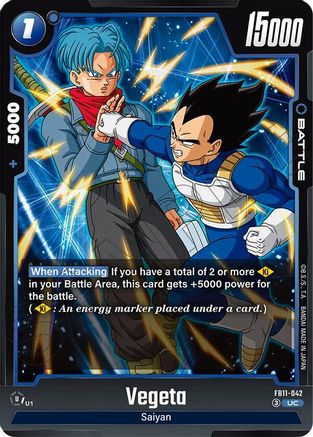 Image of Vegeta - FB11-042 (FB11-042) - Brightness of Hope