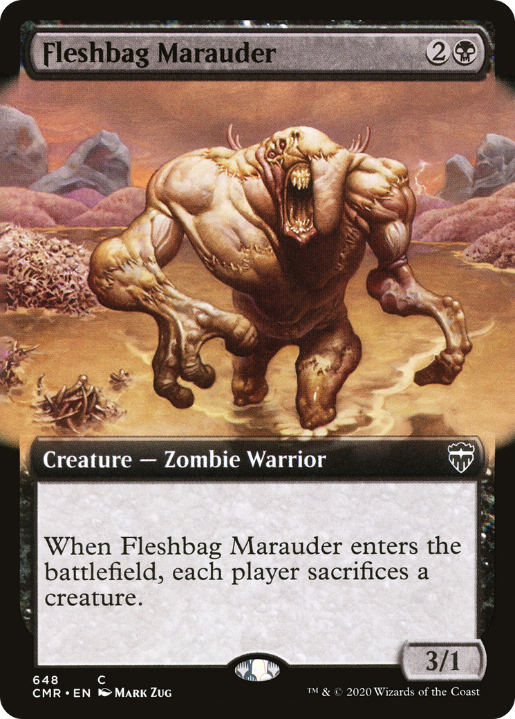 Image of Fleshbag Marauder (Extended Art) (CMR-648) - Commander Legends: (Extended Art) Foil