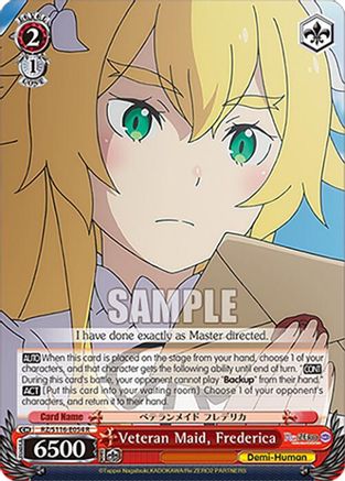 Image of Veteran Maid, Frederica (RZ/S116-E054) - Re:ZERO -Starting Life in Another World- Vol.3