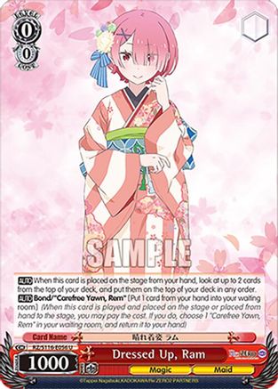 Image of Dressed Up, Ram (RZ/S116-E056) - Re:ZERO -Starting Life in Another World- Vol.3