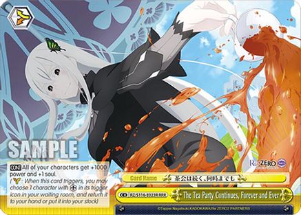 Image of The Tea Party Continues, Forever and Ever (RRR) (RZ/S116-E023R) - Re:ZERO -Starting Life in Another World- Vol.3