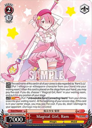 Image of Magical Girl, Ram (SR) (RZ/S116-E055S) - Re:ZERO -Starting Life in Another World- Vol.3