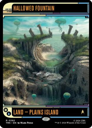 Image of Hallowed Fountain (TRK-392) - Star Trek Foil