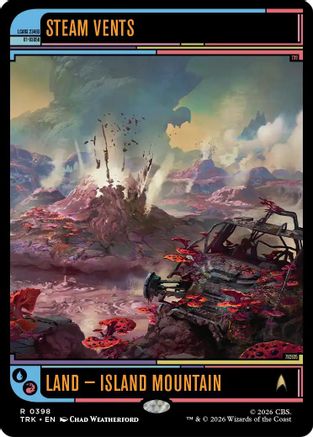 Image of Steam Vents (TRK-398) - Star Trek Foil