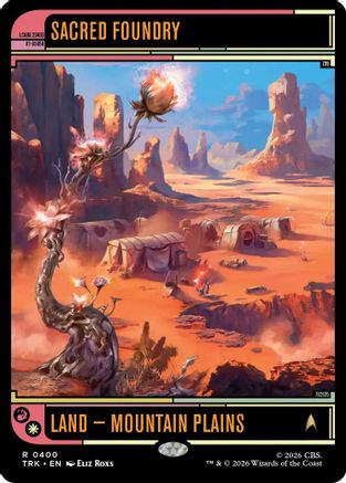 Image of Sacred Foundry (TRK-400) - Star Trek Foil