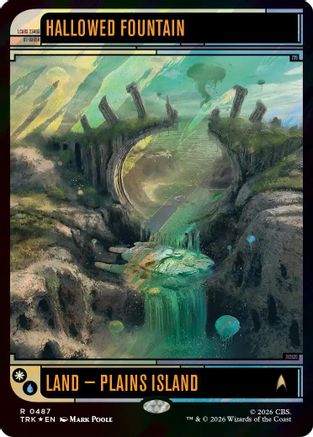 Image of Hallowed Fountain (Surge Foil) (TRK-487) - Star Trek Foil