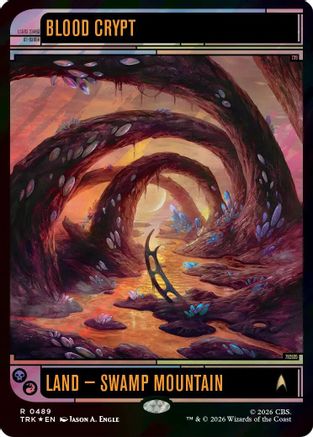 Image of Blood Crypt (Surge Foil) (TRK-489) - Star Trek Foil