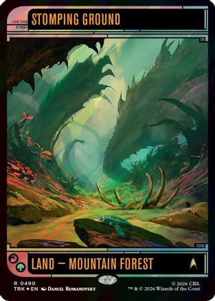 Image of Stomping Ground (Surge Foil) (TRK-490) - Star Trek Foil