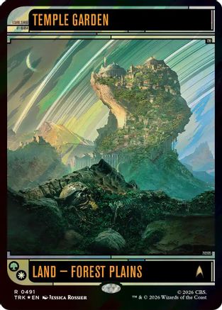 Image of Temple Garden (Surge Foil) (TRK-491) - Star Trek Foil