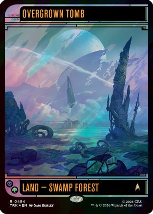 Image of Overgrown Tomb (Surge Foil) (TRK-494) - Star Trek Foil