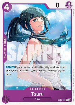 Image of Tsuru (EB05-036) - Extra Booster: One Piece Heroine's Edition Vol. 2