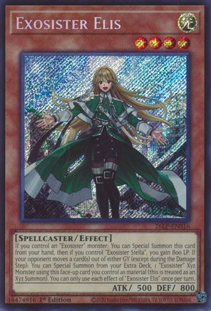 Image of Exosister Elis (Secret Rare) (26LP-EN016) - Limited Pack World Championship 2026 1st Edition