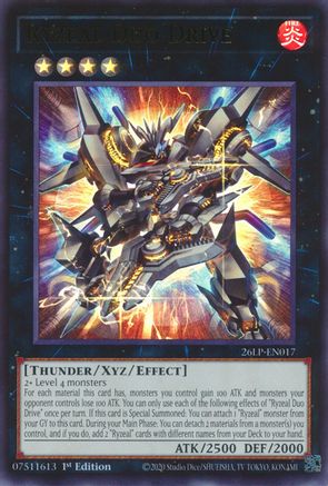 Image of Ryzeal Duo Drive (26LP-EN017) - Limited Pack World Championship 2026 1st Edition