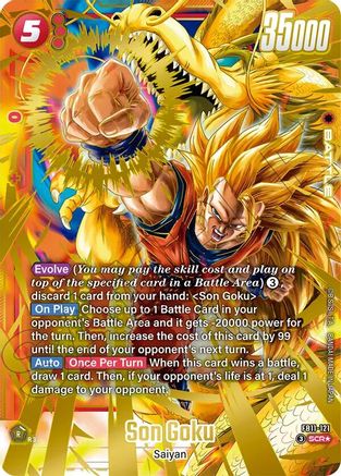Image of Son Goku - FB11-121 (Alternate Art) (FB11-121) - Brightness of Hope Holofoil