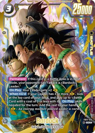 Image of Bardock - FB11-123 (Alternate Art) (FB11-123) - Brightness of Hope Holofoil