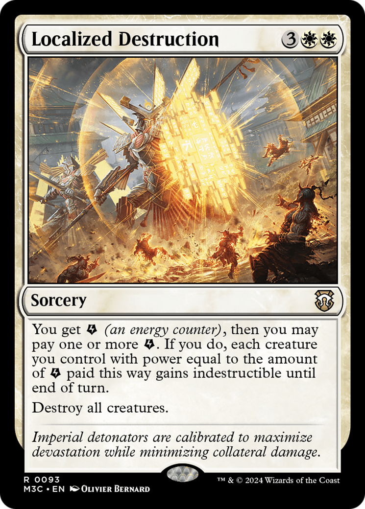 Image of Localized Destruction (M3C-093) - Modern Horizons 3 Commander
