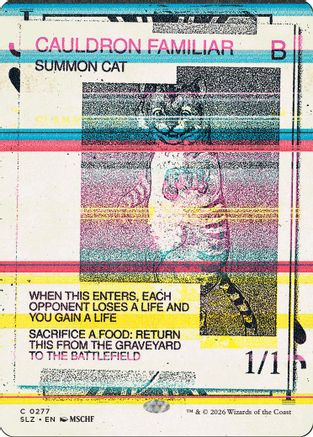 Image of Cauldron Familiar (0277) (SLZ-277) - Secret Lair x MSCHF: The Zeta Set